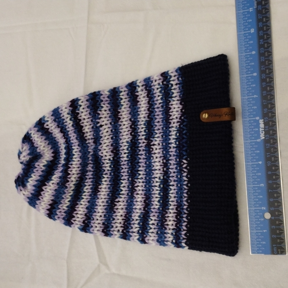 (2 Styles/1 Price) Handmade Reversible Beanie Collection (Item # 2007) - Picture 5 of 7